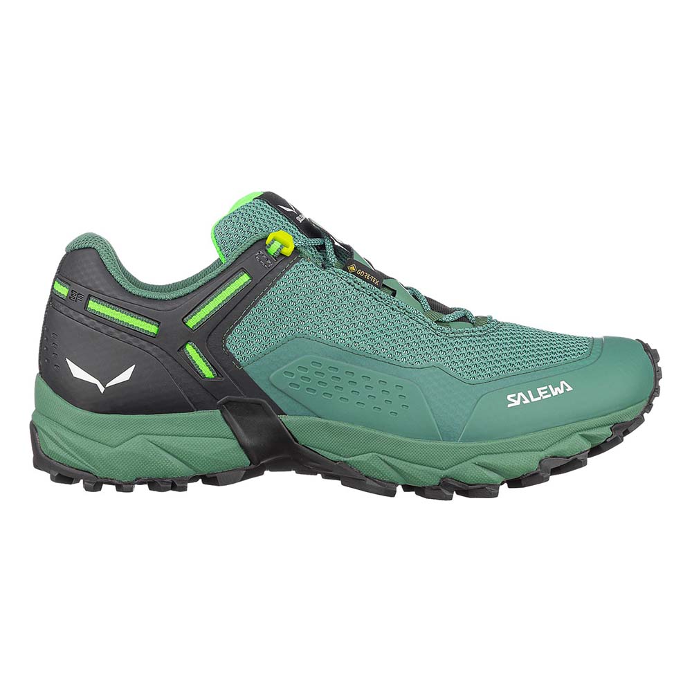 Salewa MS Speed Beat GTX Green/Blue Men Speed Hiking Shoes
