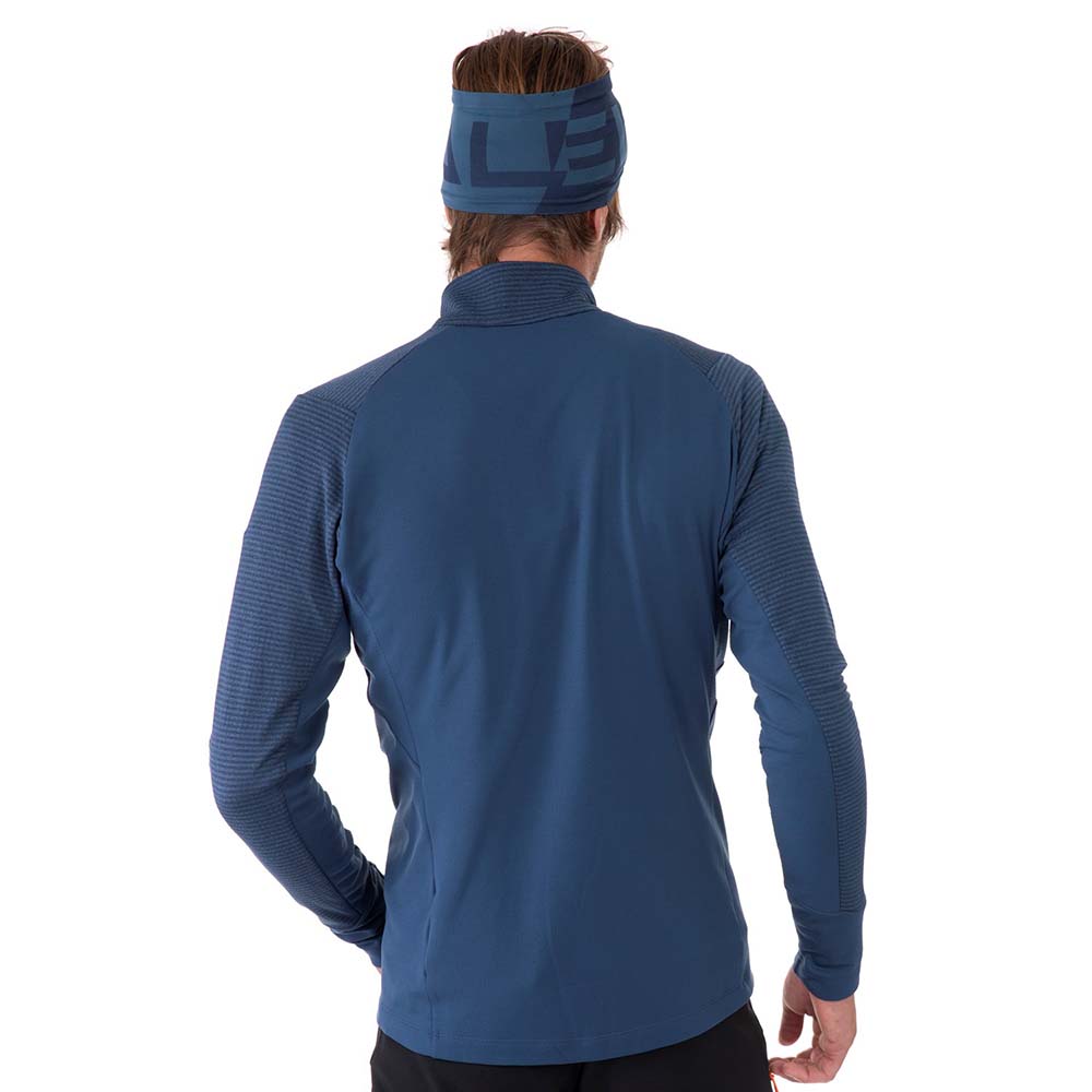 Salewa Vajolet Polarlite Responsive Half Zip Fleece Navy Blue Men Tops