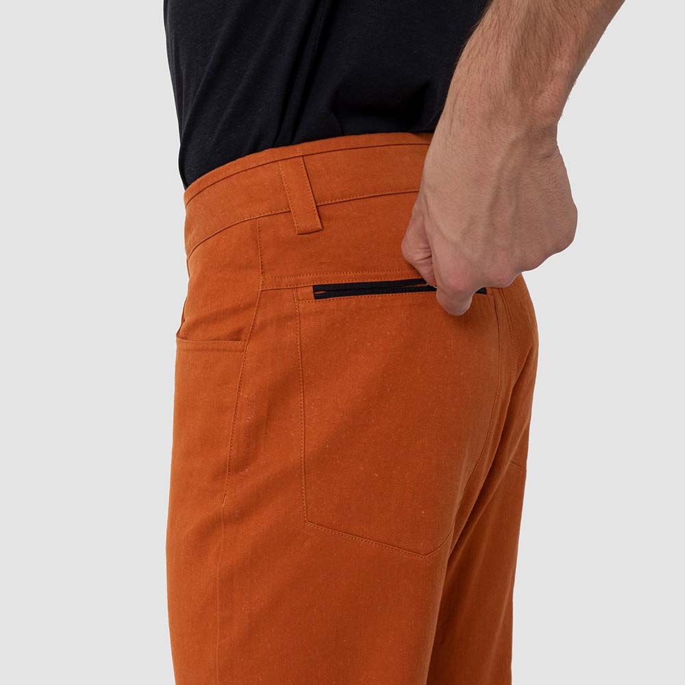 Salewa Fanes Hemp Orange Men Pants