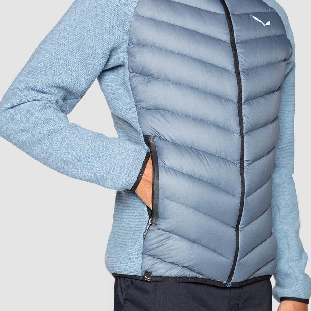 Salewa Fanes Sarner Down Hybrid Grey Men Jacket