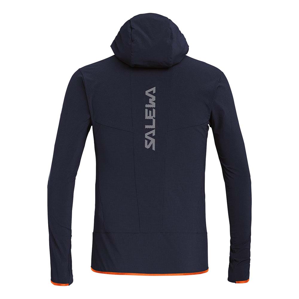 Salewa Puez 2 Durastretch Navy Blue Men Hooded Jacket