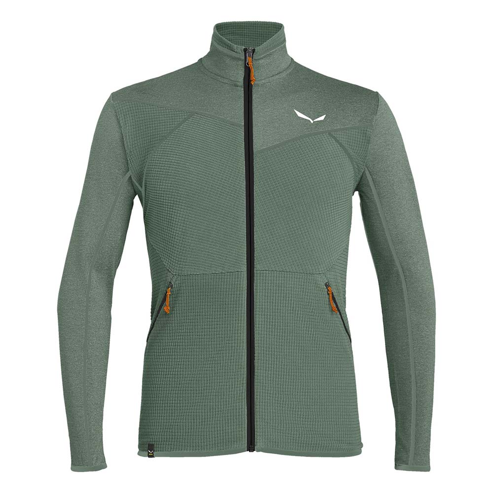 Salewa Puez Hybrid Polarlite Fleece Green Men Tops