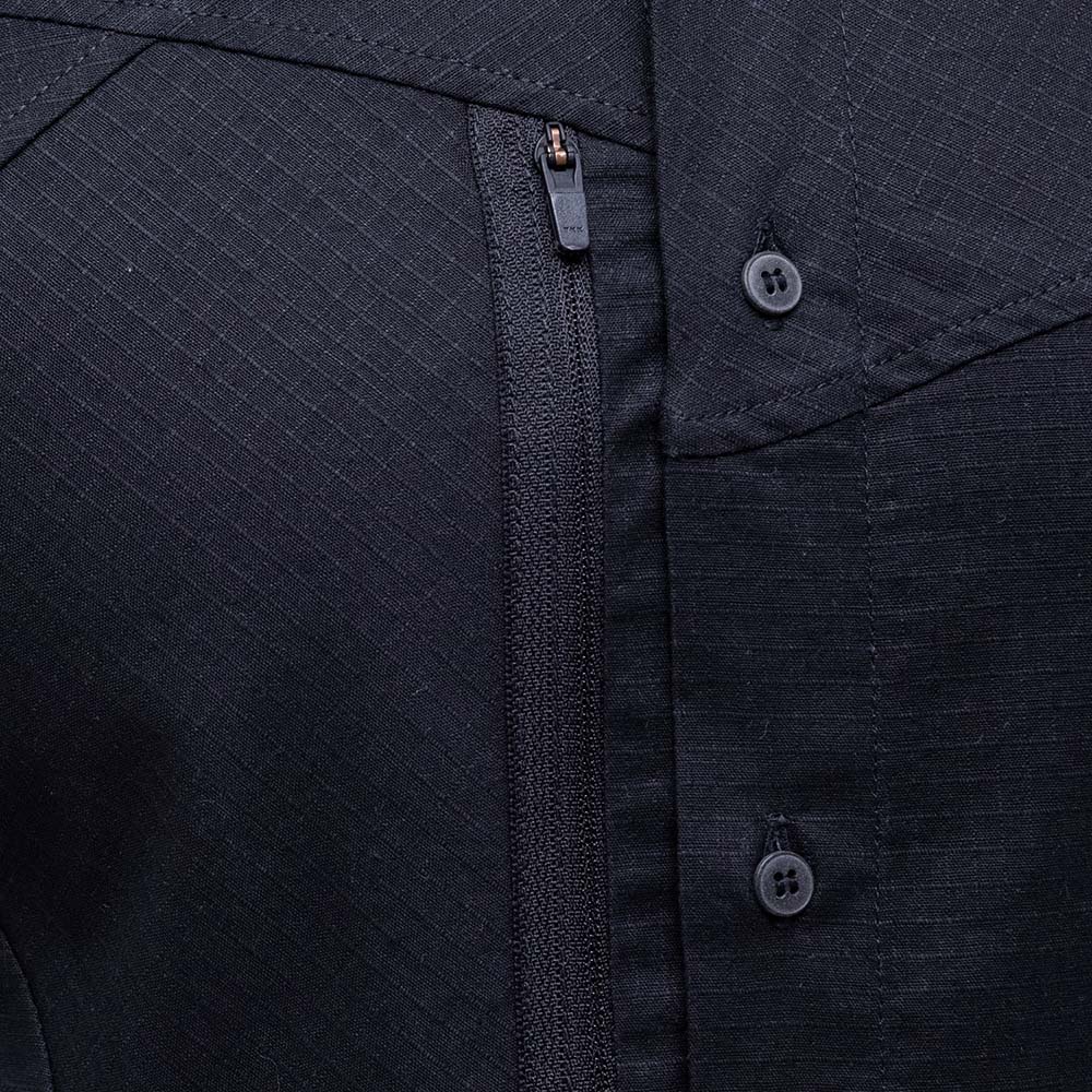 Salewa Alpine Hemp Long Sleeve Black Men Shirts