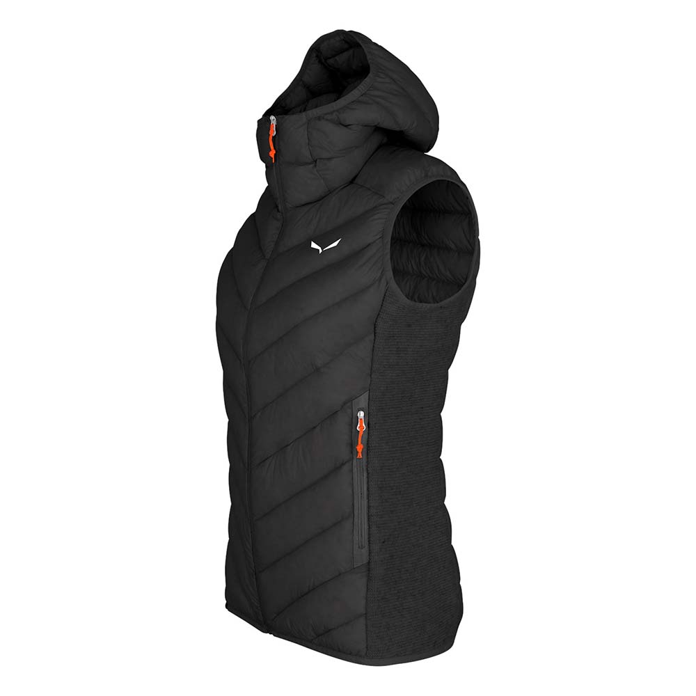 Salewa Fanes Sarner Down Hybrid Black Women Vests