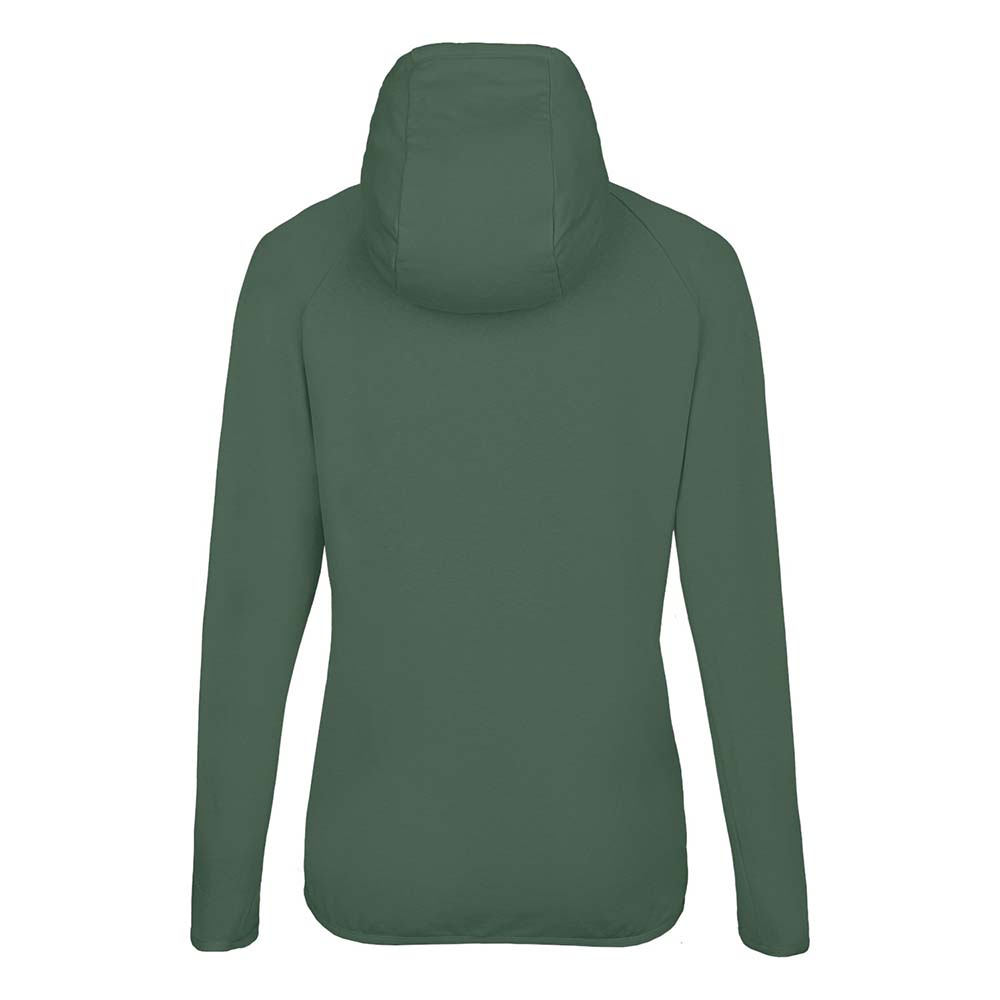 Salewa Pure Hemp Logo Green Women Hoodies