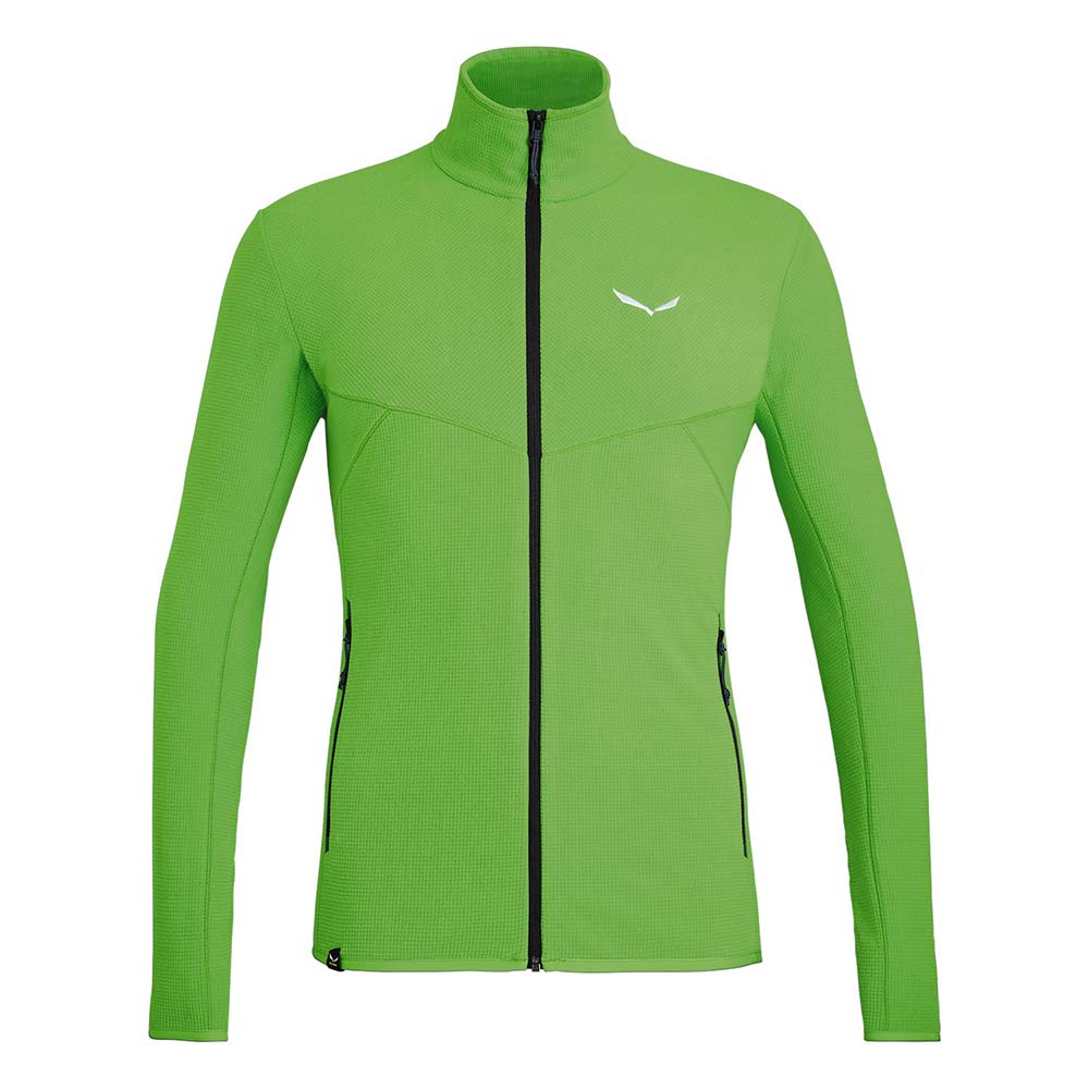 Salewa Plose 5 Polarlite Full-Zip Green Men Tops