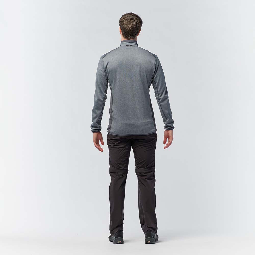 Salewa Puez Hybrid Polarlite Fleece Ombre Blue Men Tops