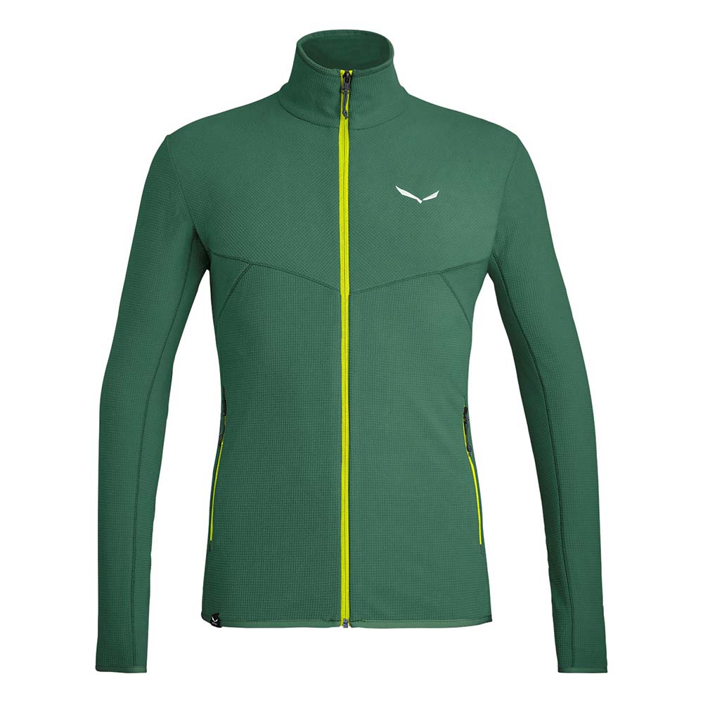 Salewa Plose 5 Polarlite Full-Zip Green Men Tops