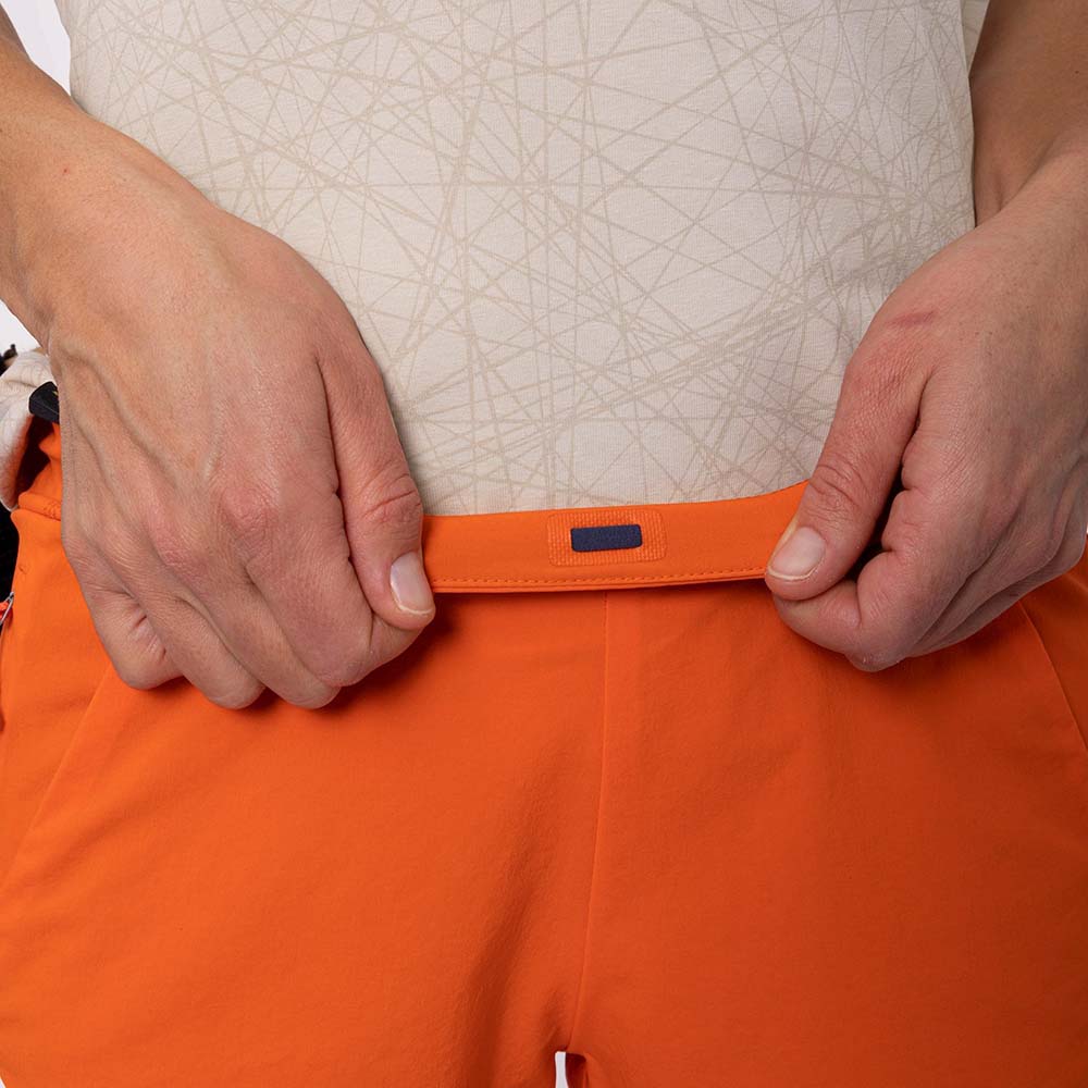 Salewa Lavaredo Durastretch Red Orange Women Shorts