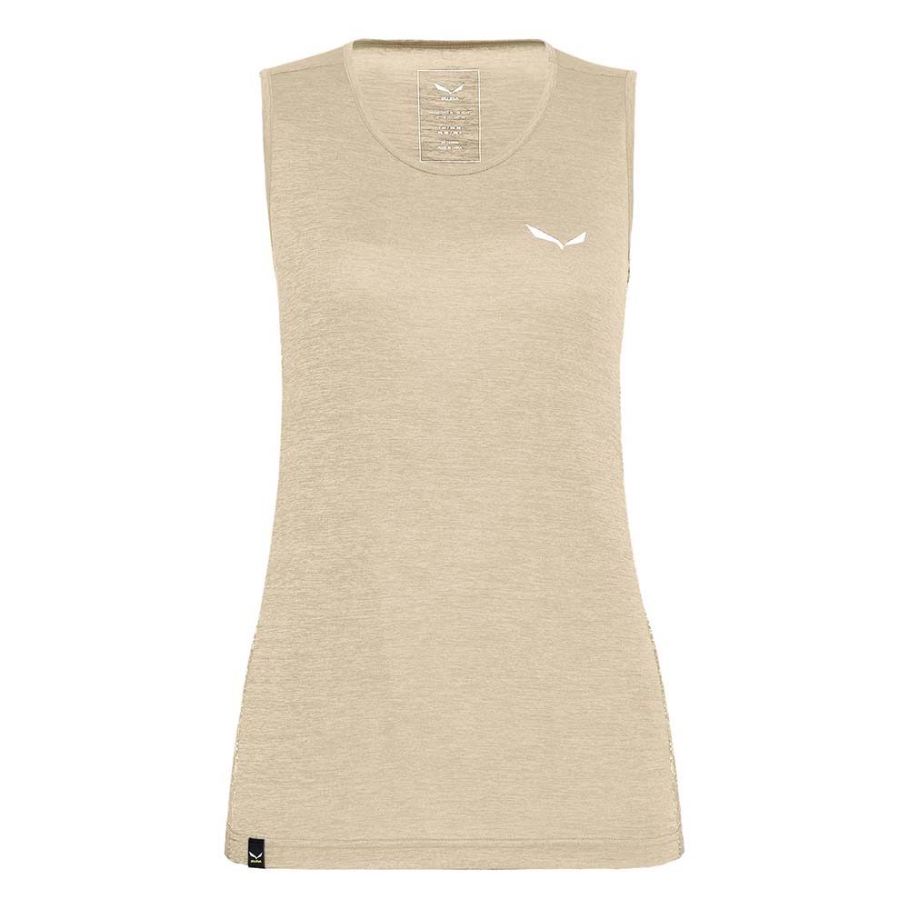 Salewa Puez Graphic Dry Beige Women Tank Top