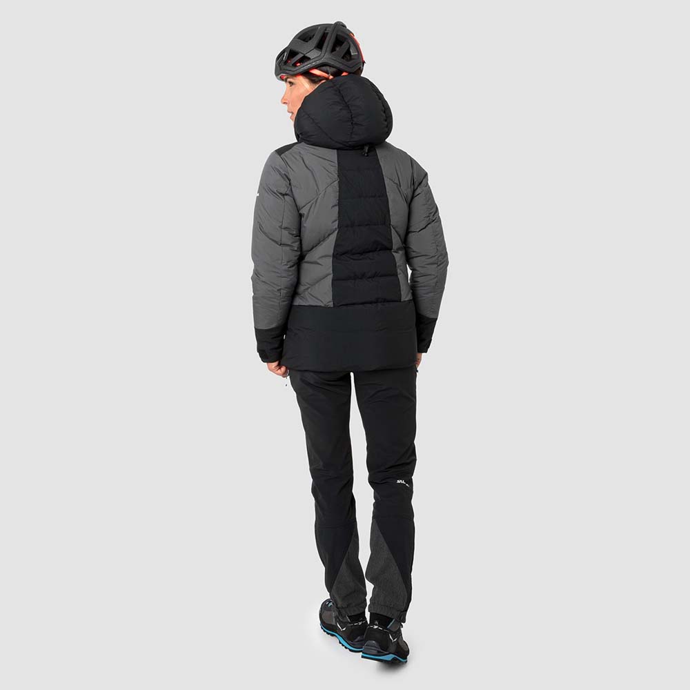 Salewa Ortles Heavy Powertex Black Women Down Jacket
