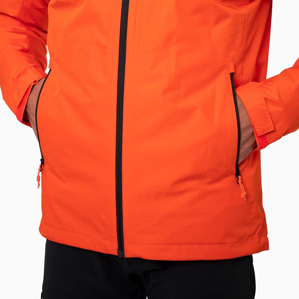 Salewa Puez Aqua Powertex Hardshell Red Orange Men Jacket