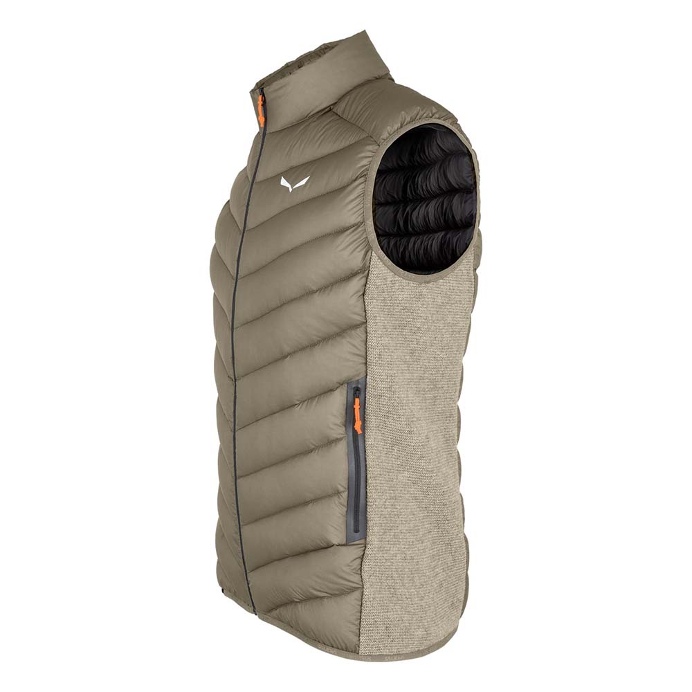 Salewa Fanes Sarner Down Hybrid Brown Men Vests