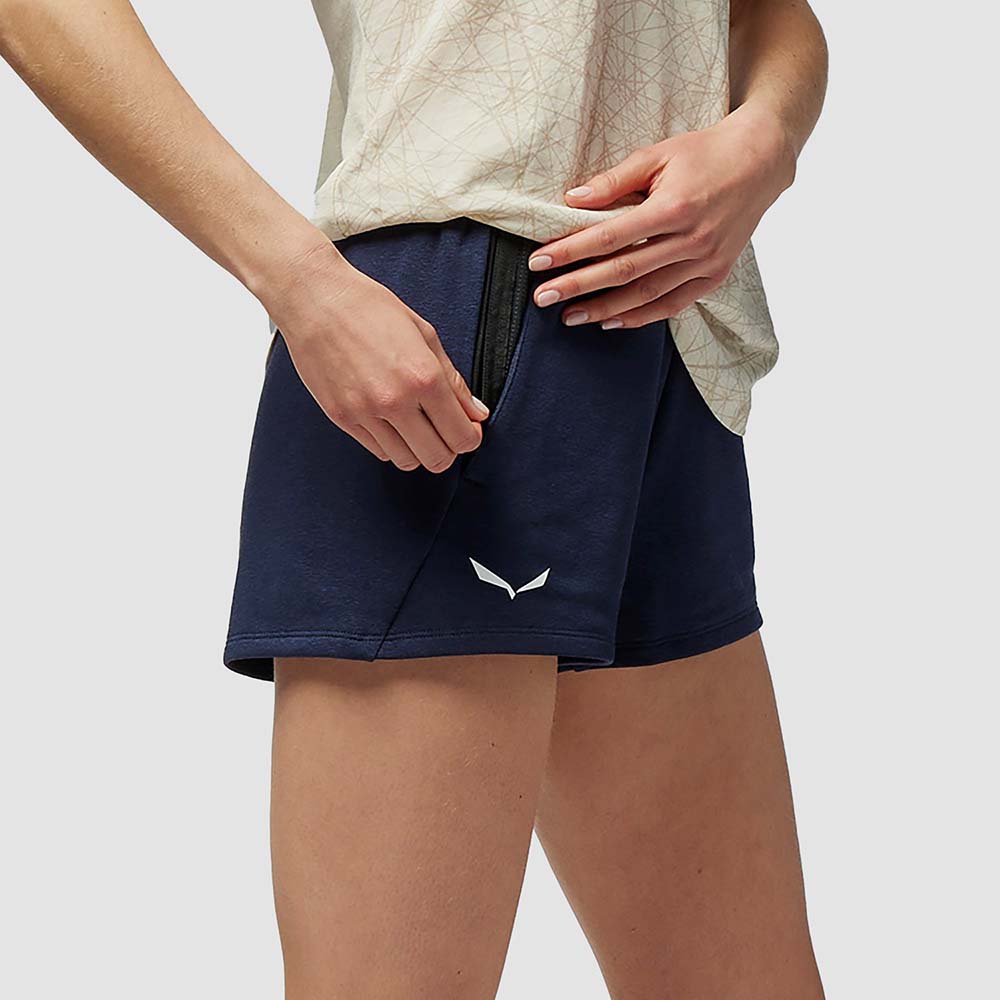 Salewa Lavaredo Hemp Train Navy Blue Women Shorts