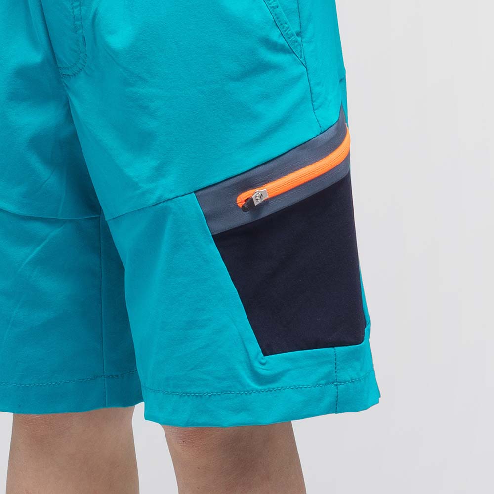 Salewa Agner Durastretch Blue Boys Shorts
