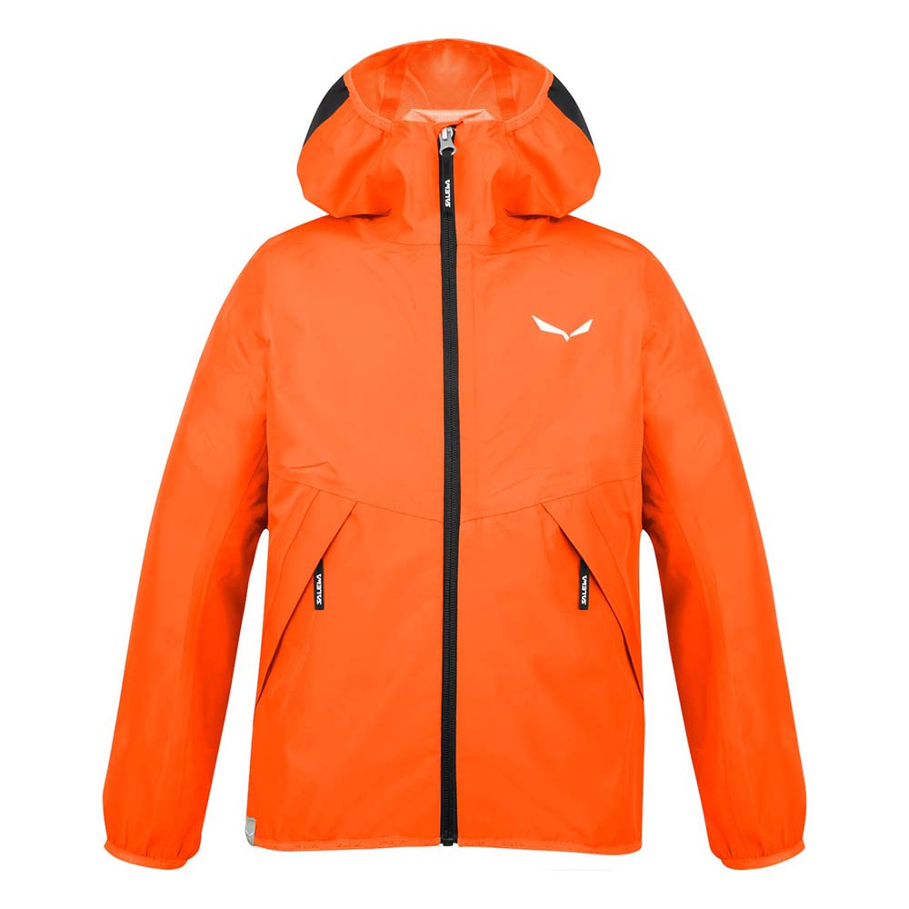 Salewa Aqua Red Orange Kids Jacket