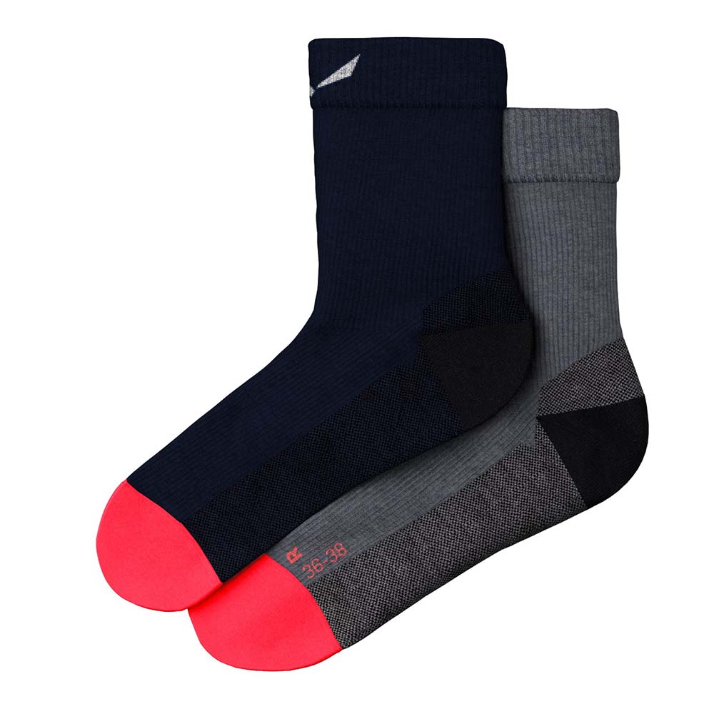 Salewa Mountain Trainer Merino Quarter Grey Women Socks