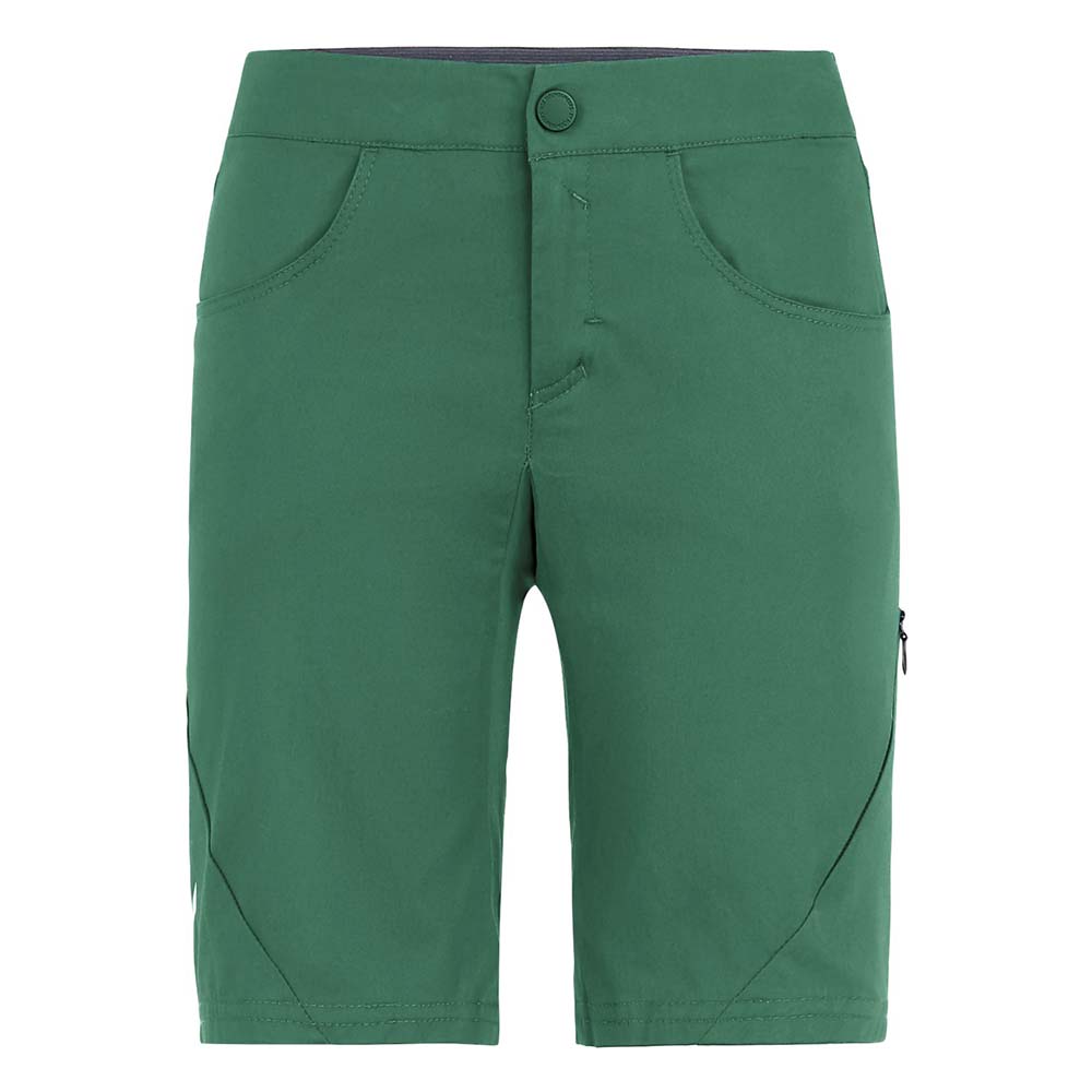Salewa Agner Movement Cotton Green Kids Shorts