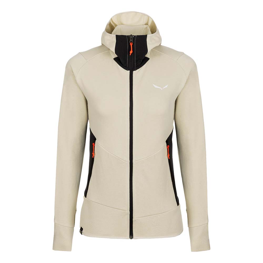 Salewa Lavaredo Hemp Beige Women Hooded Jacket