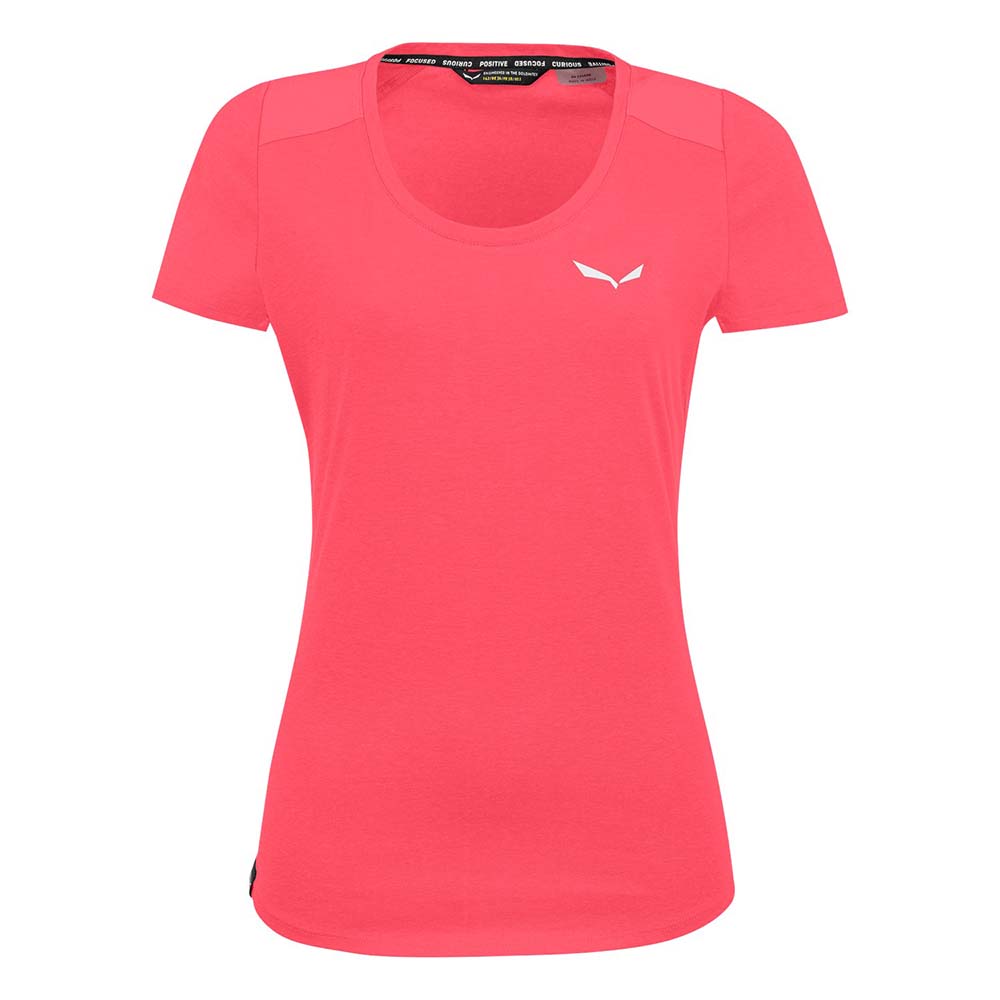 Salewa Alpine Hemp Graphic Pink Women T-Shirts