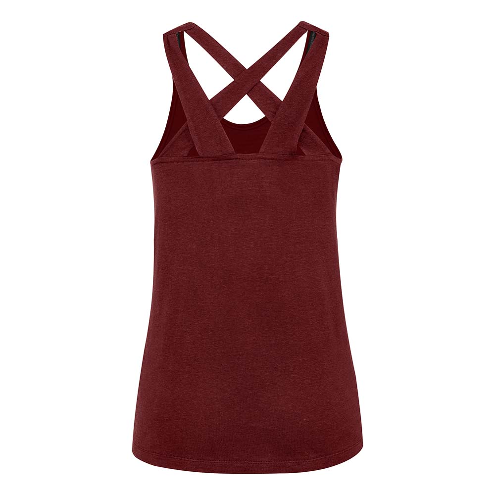 Salewa Lavaredo Hemp Graphic Red Women Tank Top