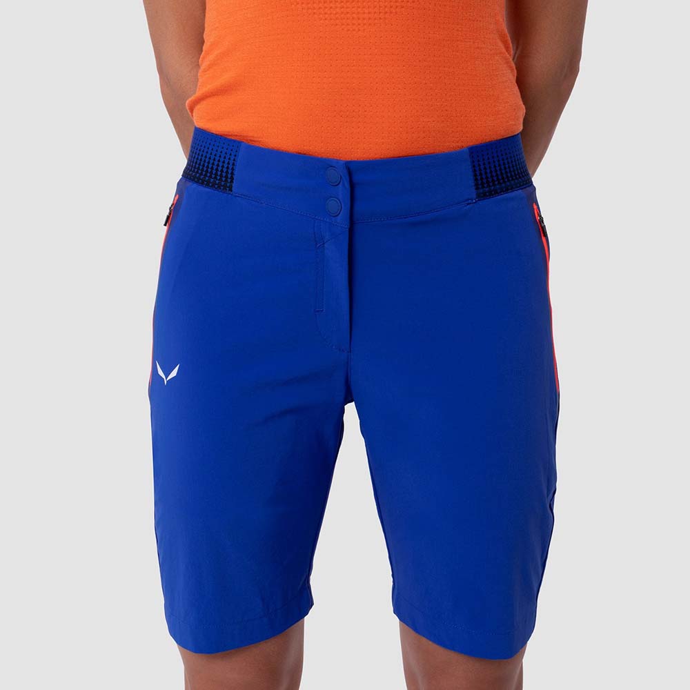 Salewa Pedroc Cargo 3 Durastretch Blue Women Shorts