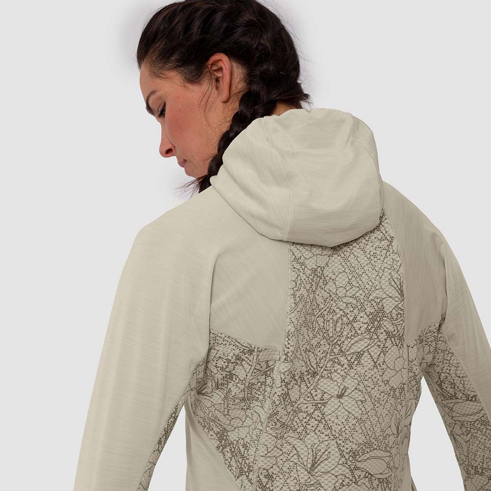 Salewa Puez Melange Dry Beige Women Hoodies