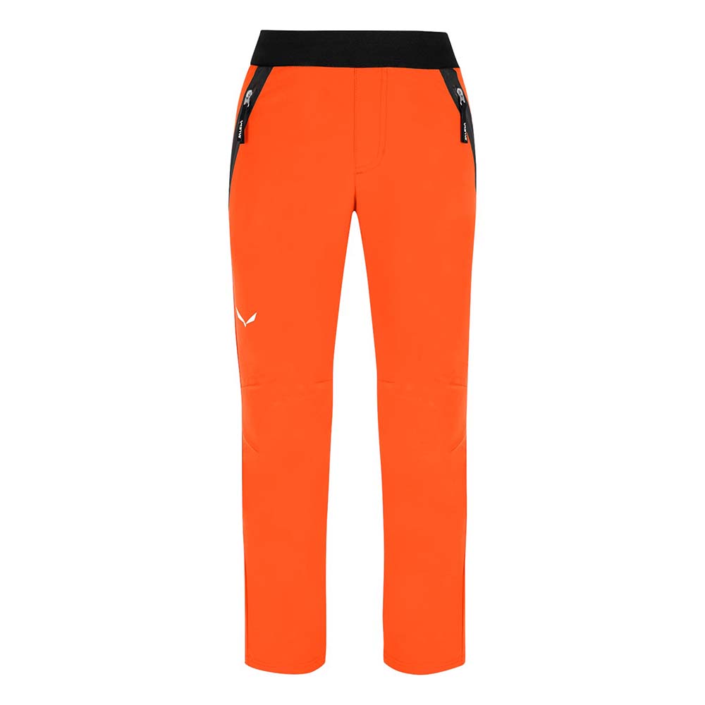 Salewa Rosengarten Red Orange Kids Pants
