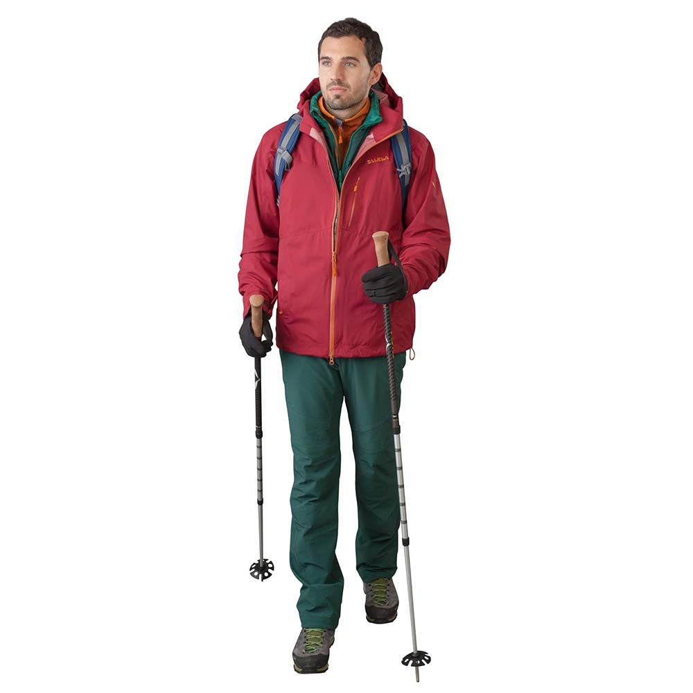 Salewa Mountain Trainer Mid GTX Grey/Emerald Men Hiking Shoes