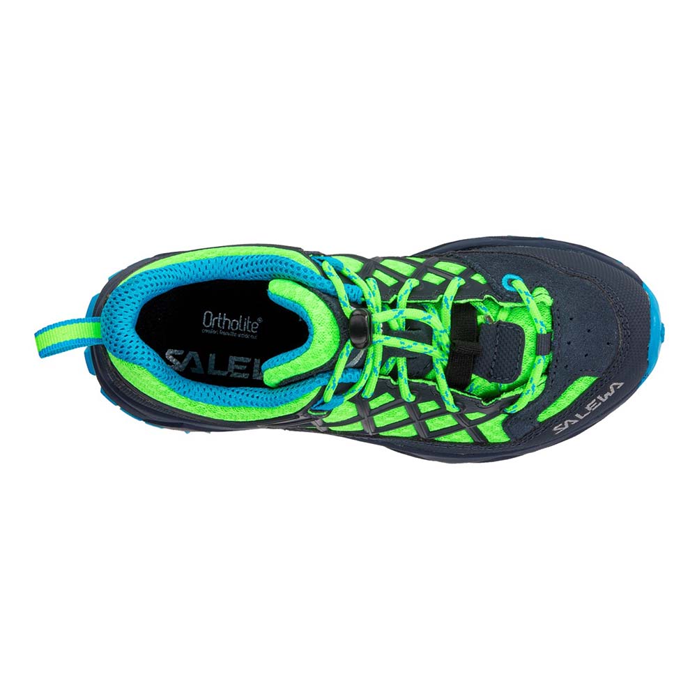 Salewa Wildfire Blue/Green Kids Shoes