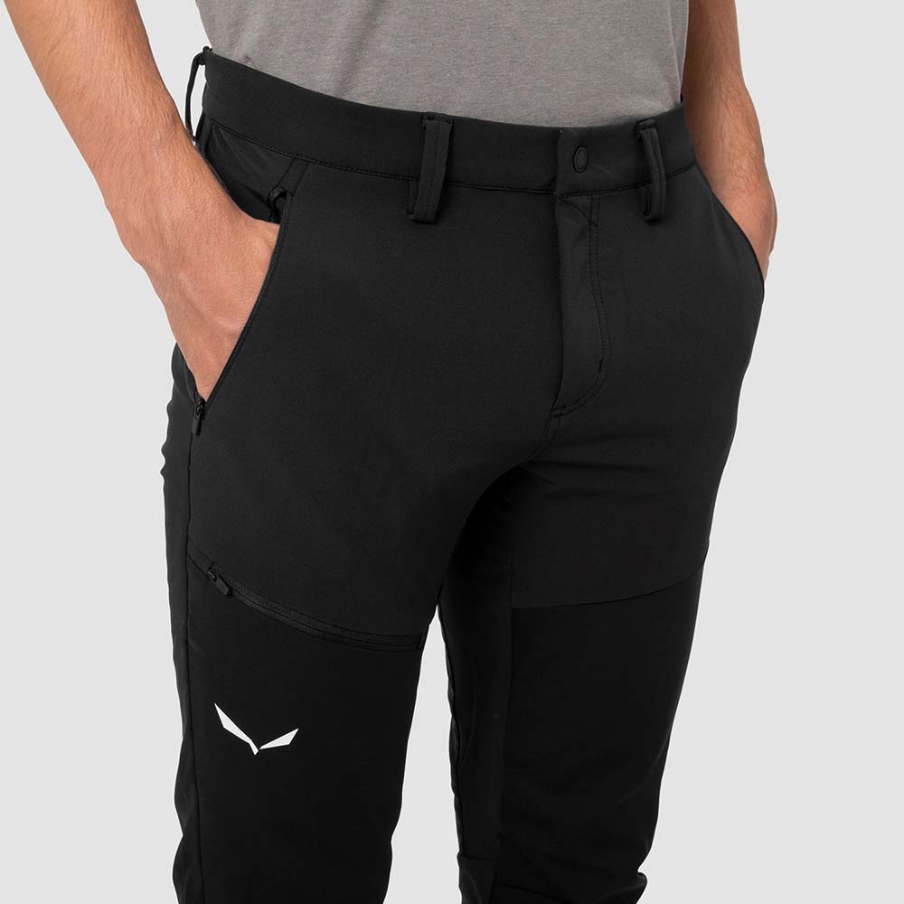 Salewa Puez Orval 2 Durastretch Black Men Pants