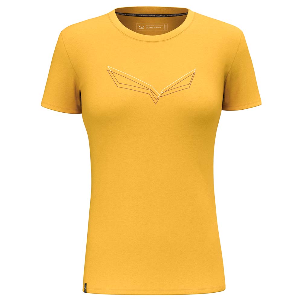 Salewa Pure Eagle Frame Dry Yellow/Gold Women T-Shirts
