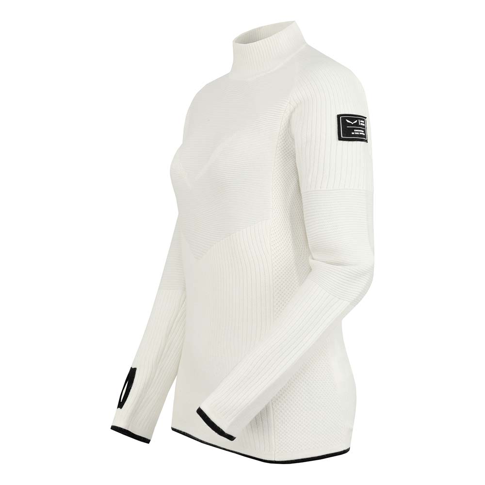 Salewa Fanes Engineered Merino Logo Beige Women Pullover