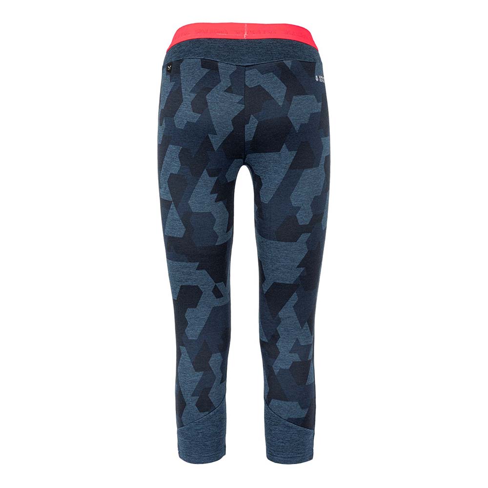 Salewa Boe Merino 3/4 Navy Blue Women Tights