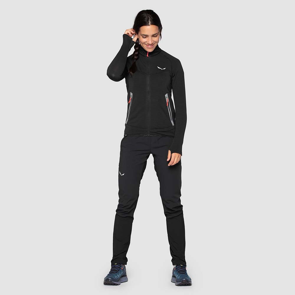 Salewa Pedroc Polarlite Fleece Black Women Tops