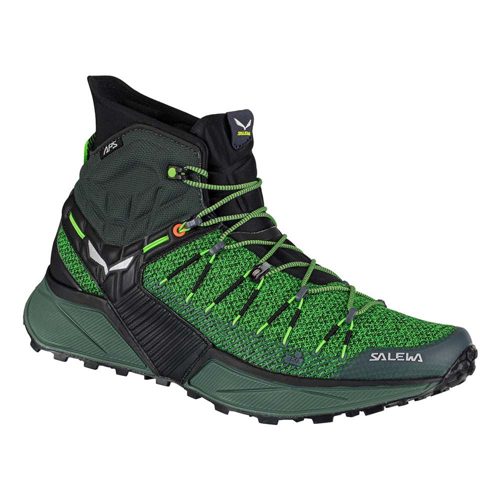 Salewa Dropline Mid Green Men Speed Hiking Shoes