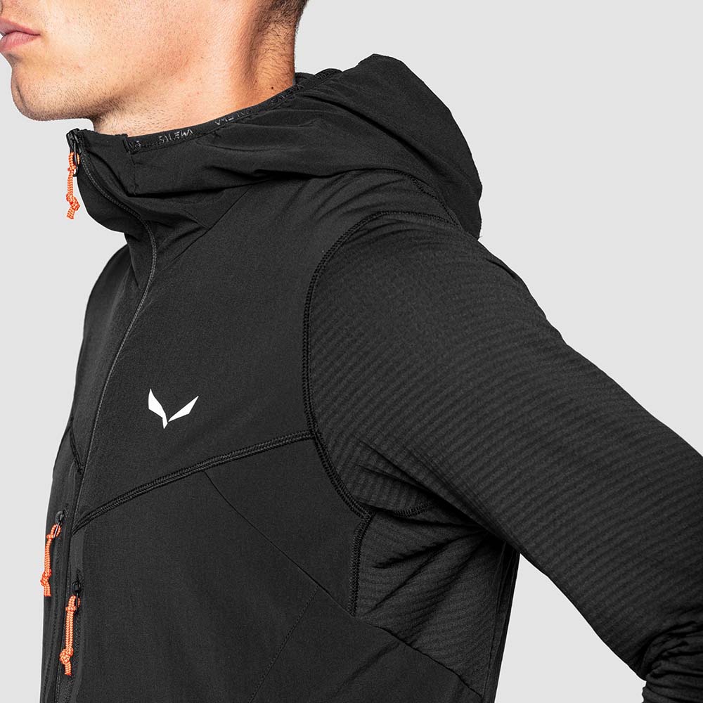 Salewa Rolle Polarlite Responsive Black Men Jacket