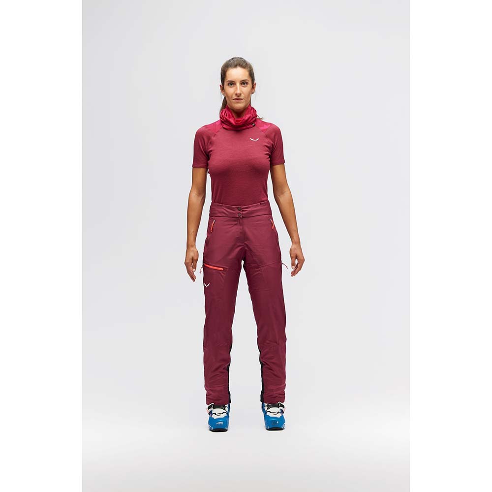 Salewa Sella Responsive Violet/Red Women Pants