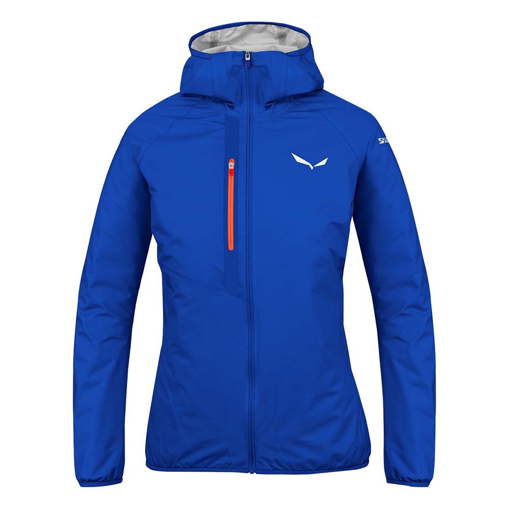 Salewa Puez Light Powertex Hardshell Blue Women Jacket
