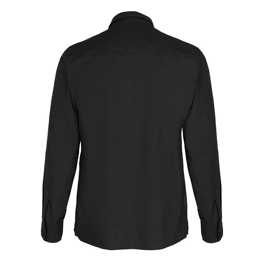 Salewa Alpine Hemp Long Sleeve Black Men Shirts