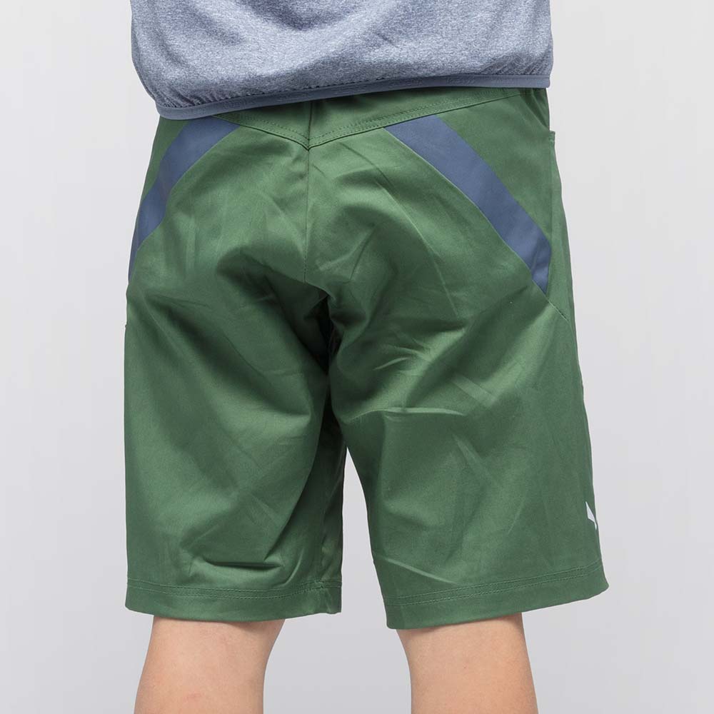 Salewa Agner Movement Cotton Green Kids Shorts