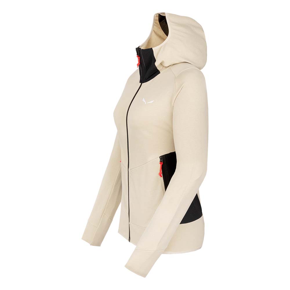Salewa Lavaredo Hemp Beige Women Hooded Jacket