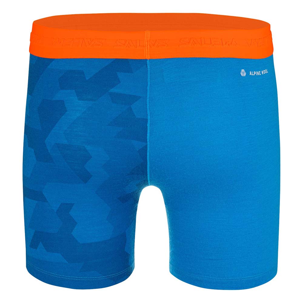 Salewa Cristallo Warm Alpine Merino Responsive Blue Men Boxer