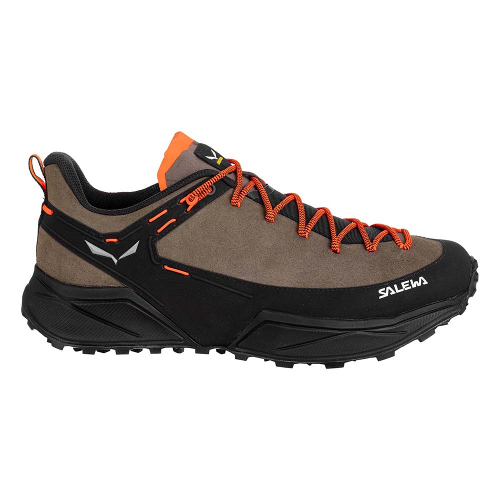 Salewa Dropline Leather Brown/Black Men Shoes