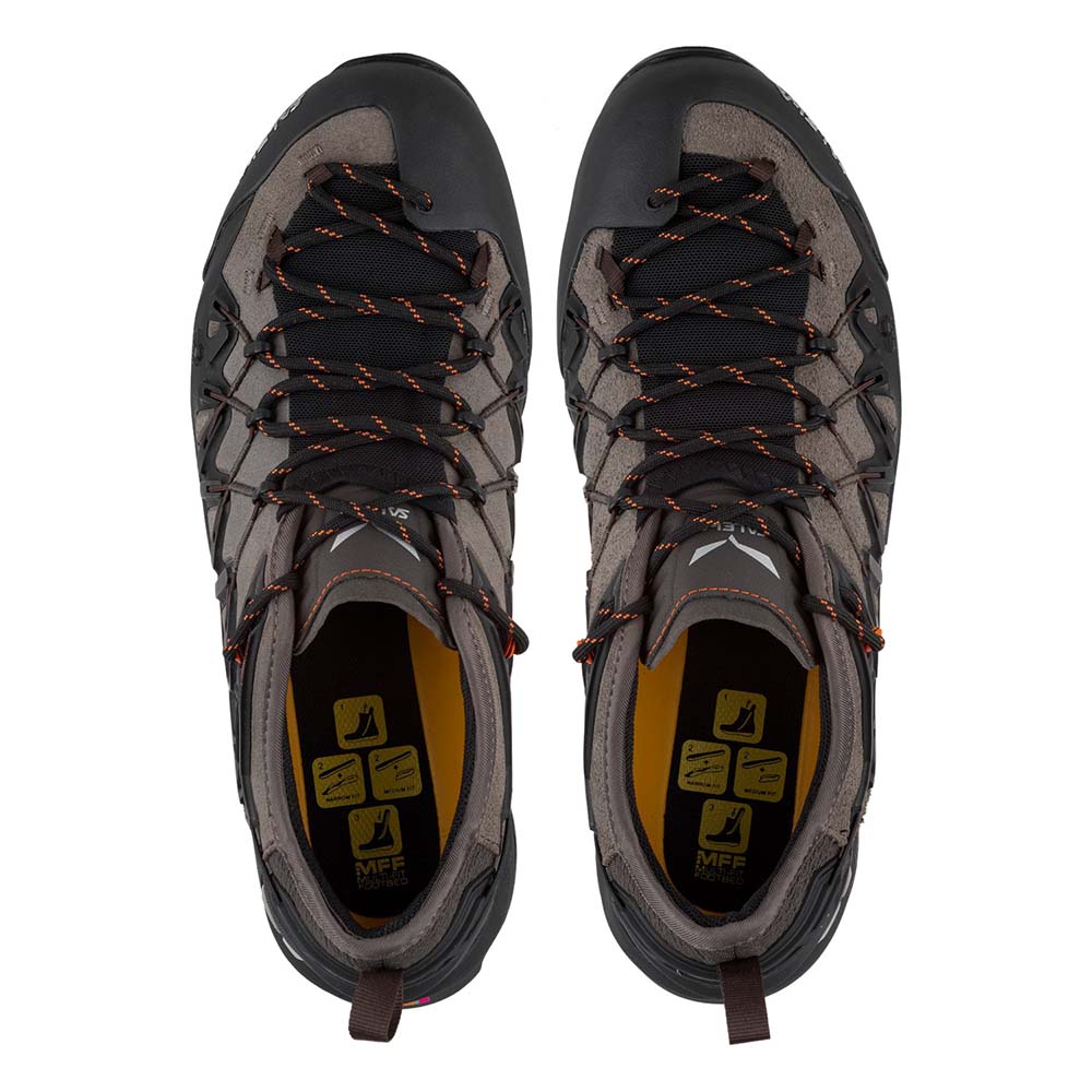 Salewa Wildfire Edge Brown/Orange Men Approach Shoes