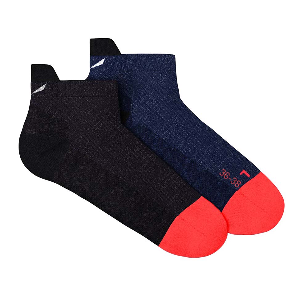 Salewa Wildfire Merino Hemp Low Cut Navy Blue Women Socks