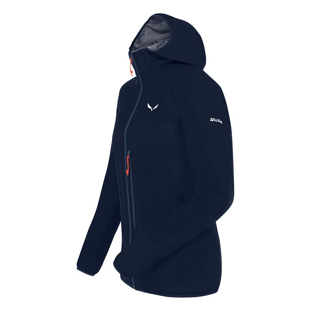 Salewa Agner 2 3L Powertex Navy Blue Women Jacket
