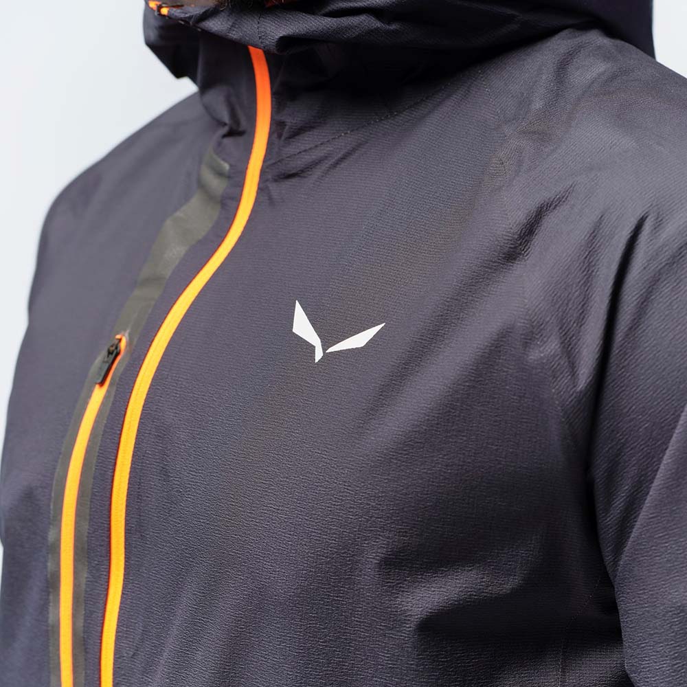 Salewa Puez Light Powertex Hardshell Navy Blue Men Jacket