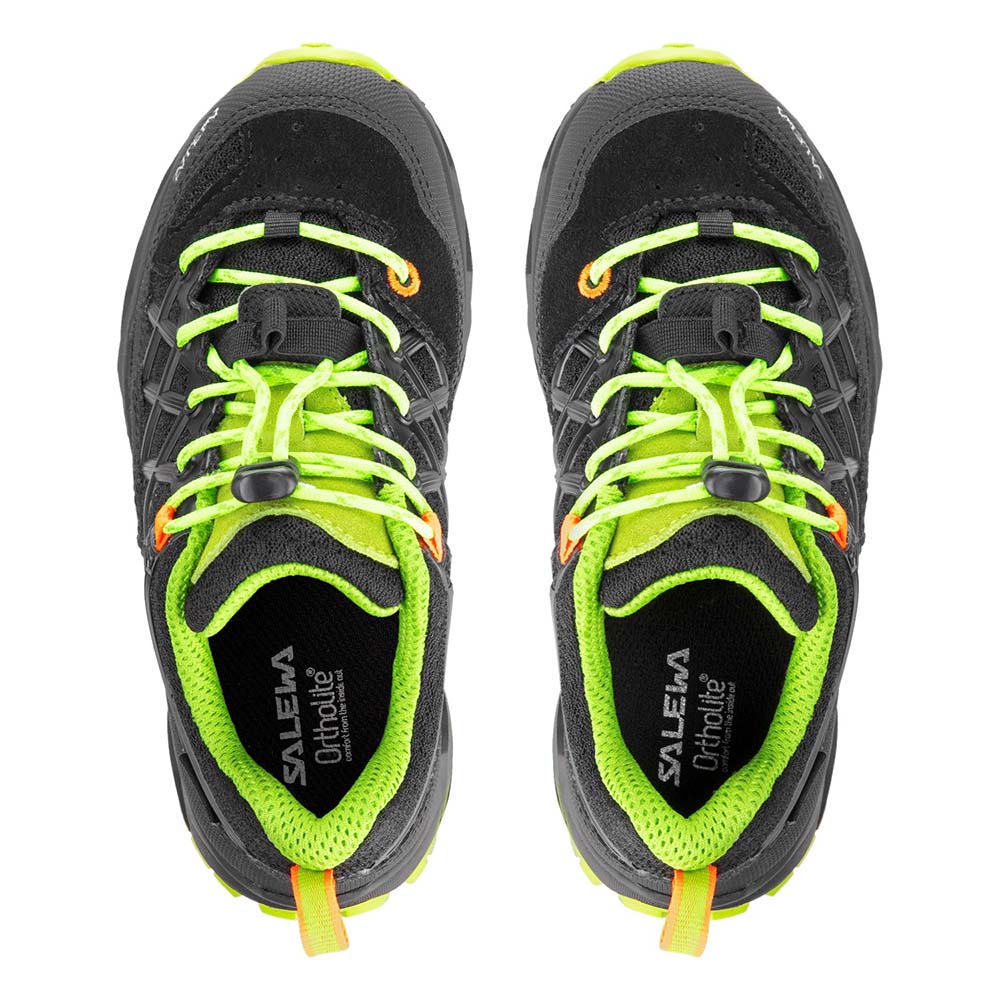 Salewa Wildfire Waterproof Black/Cactus Kids Shoes