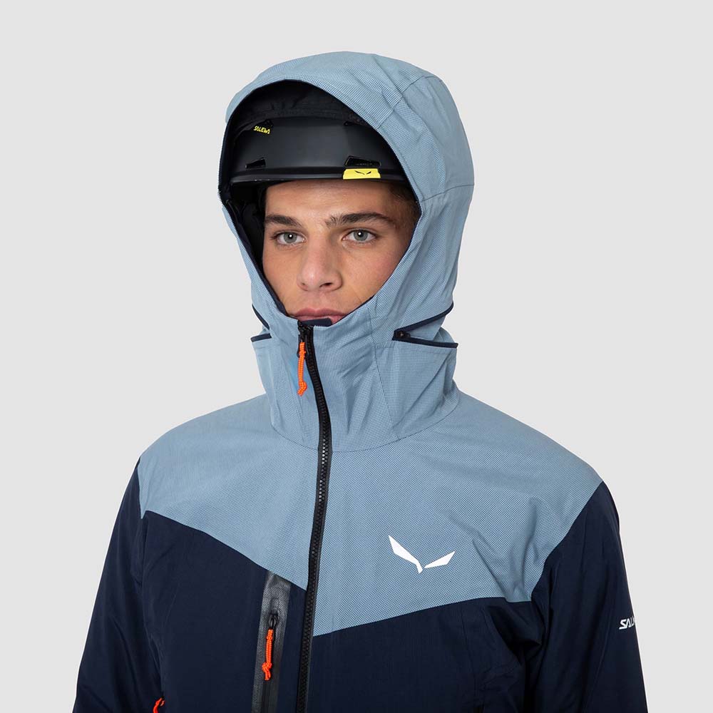 Salewa Sella Powertex Responsive Navy Blue Men Jacket
